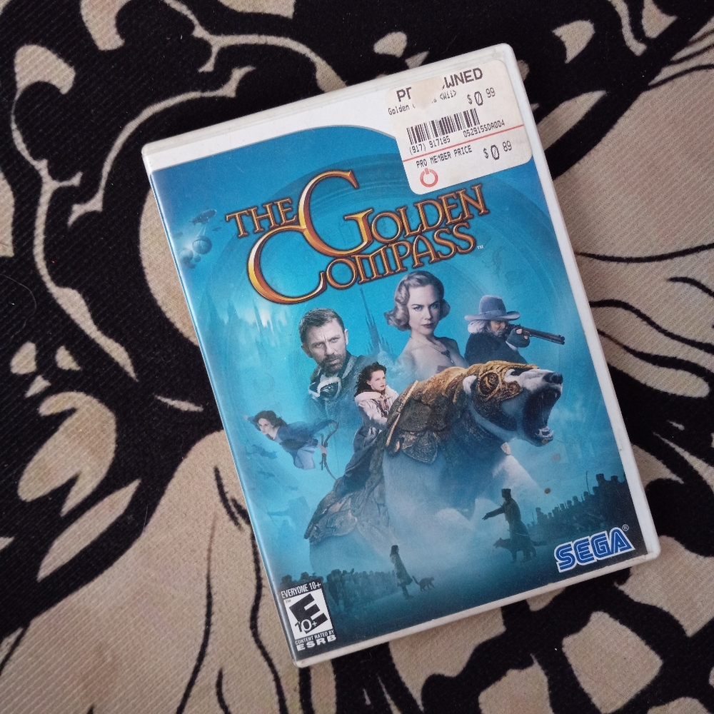 The Golden Compass game for Nintendo wii! Sega!